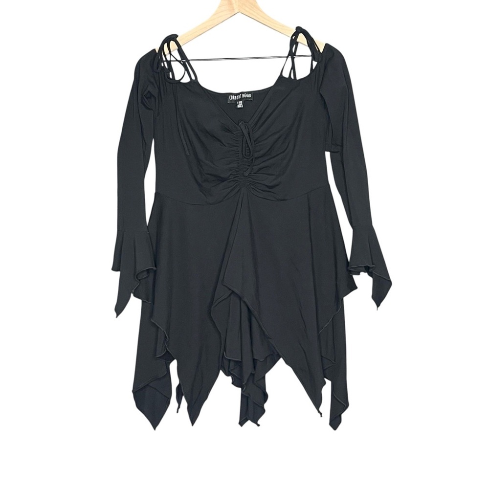 Dolls kills Current Mood F Is For Fairies Handkerchief Dress Size XL